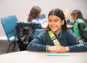 Children engage in Charity for Change program.